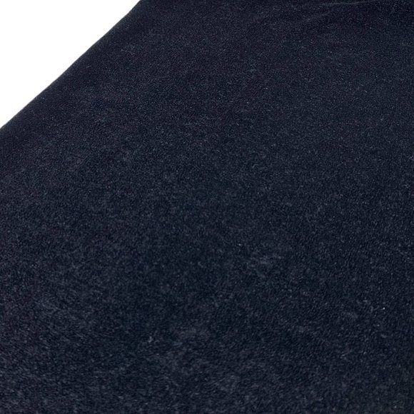 CHANEL Vintage CC Logo Velvet Long Dress Sleeveless Black Cotton [101427] - Picture 10 of 13